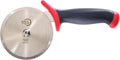 Mercer Culinary Millennia Pizza Cutter with Red Handle, 4 Inch Wheel, Stainless Steel