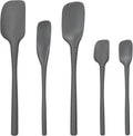 Tovolo Flex Core 5 Piece Silicone Spatula Set Heat Resistant All Silicone by Tovolo