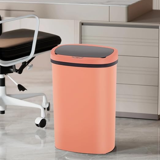 PayLessHere | 13 Gallon Plastic Trash Can | Pink | Automatic Touchless Lid - Image 6