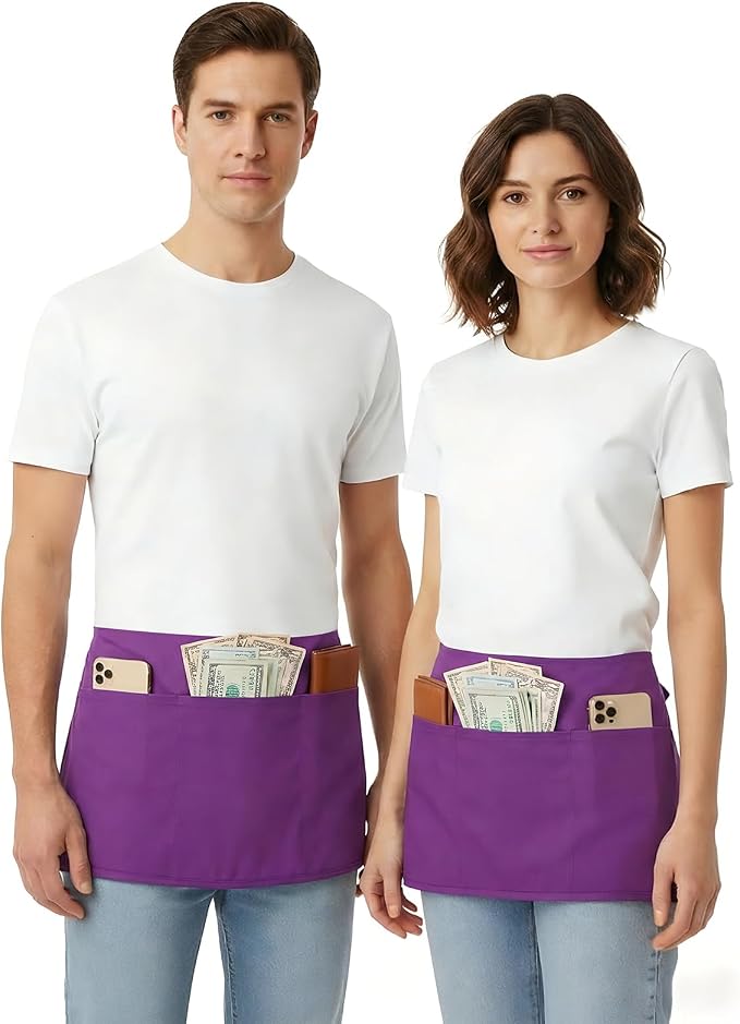 BOHARERS Waist Purple Apron - Image 4