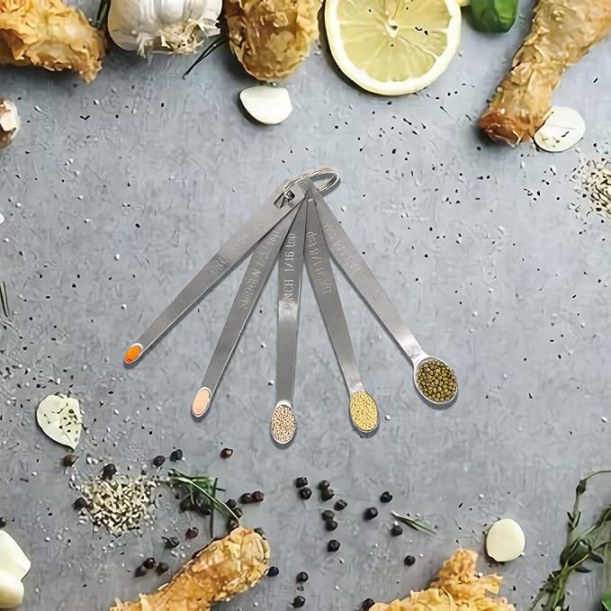 1PCS 1/5 Teaspoon Single Tiny Measuring Spoon, Small Individual Stainless Steel - Image 6