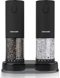 Newise Electric Salt & Pepper Grinder Set, Rechargeable by Unknown