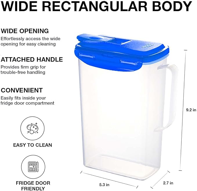 LocknLock Aqua Fridge Door Water Jug - Image 3