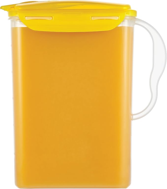 LocknLock Aqua Fridge Door Water Jug | Clear Pitcher | BPA Free Plastic Pitcher by LocknLock