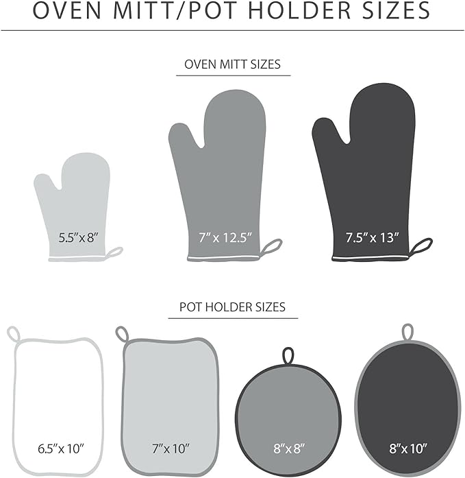 KITCHENAID Ribbed Soft Silicone Oven Mitt 2-Pack Set, Dried Rose - Image 5