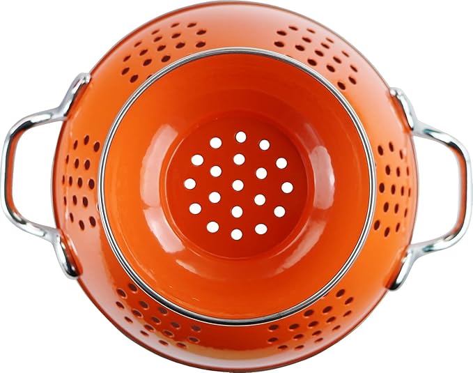 Calypso Basics by Reston Lloyd Powder Coated Enameled Colander, 1 Quart - Image 6