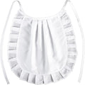 White Apron Cosplay, Waist Half Apron Puffy Tight Costume, Maid Aprons Kitchen by Unknown