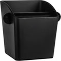 Knock Box Square High Sidewall Design Espresso Knock Box Shock-absorbent Knock Box Espresso with Removable Knock Bar and Non-Slip Base Espresso Accessories for Home/Office