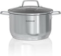 SUNHOUSE 18/8 Stainless Steel Stock Pot by SUNHOUSE