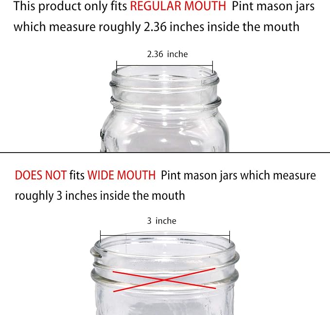 Amolliar Mason Jar Liquid Soap Dispenser Lid, Rust Proof Stainless Steel - Image 7