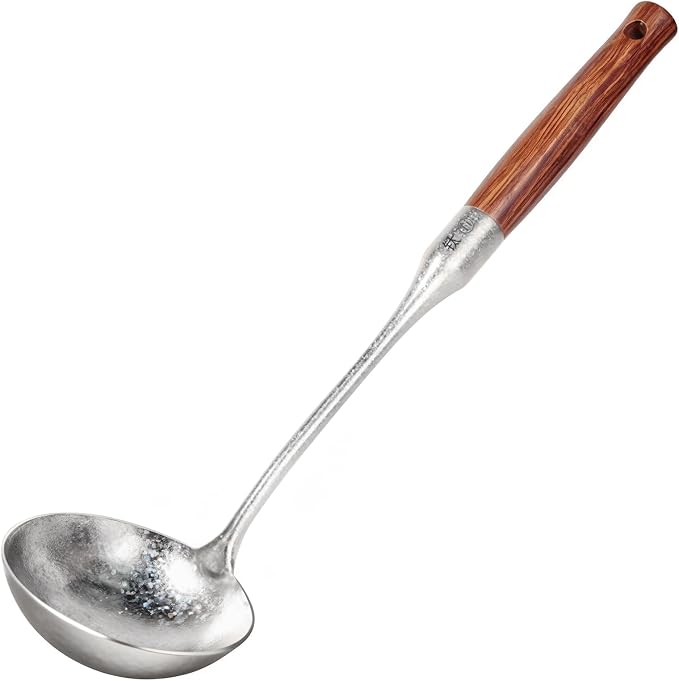 Newness Soup Ladle, Resilient Pure Titanium Soup Spoon by NewnessFocusOnStainlessSteel