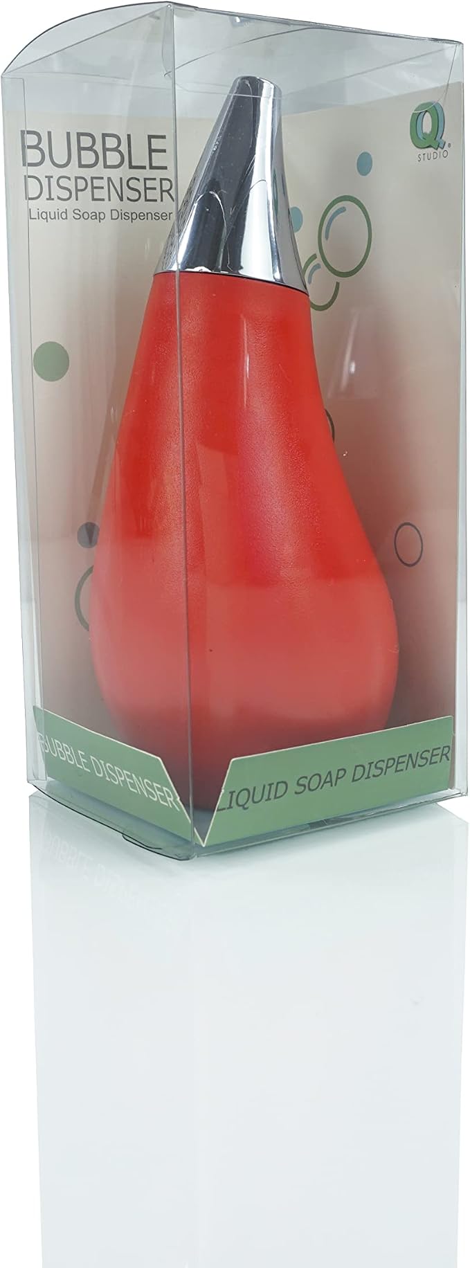 Kitchen Bathroom Counter top Squeezable Soap Dispensers Tear Drop Shape Bottle - Image 7