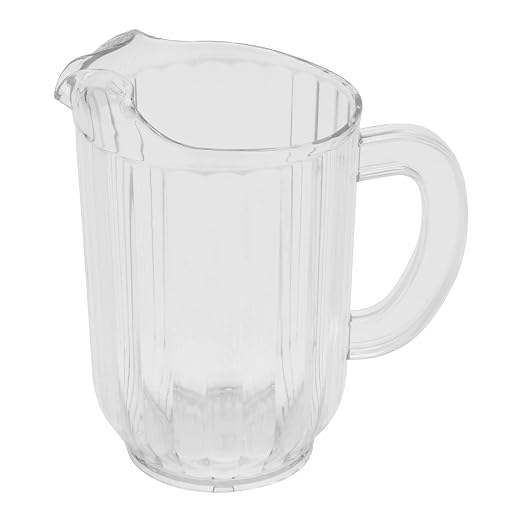 G.E.T. P-2064-1-CL BPA-Free Break-Resistant Restaurant Style Plastic Pitcher by Unknown