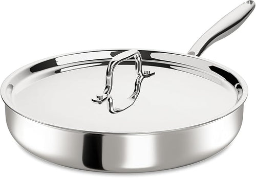 12 Inch Tri-Ply Stainless Steel Frying Pan, Frying Pan by UmiteChef