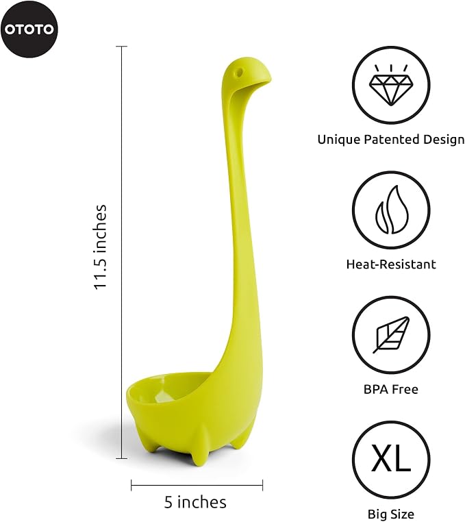 OTOTO The Original Nessie Soup Ladle - Image 2
