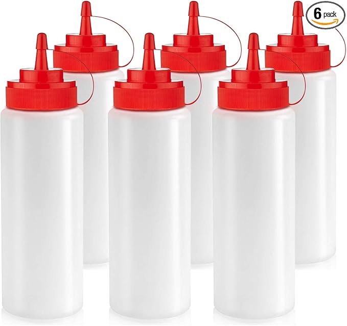 Norcalway 12 oz Condiment Squeeze Bottles by NorcalwayLLC