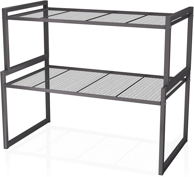 Set of 2 Cabinet Organizers 16.1''W 44 LBS Load Capacity Heavy Duty Kitchen by BlisXybion