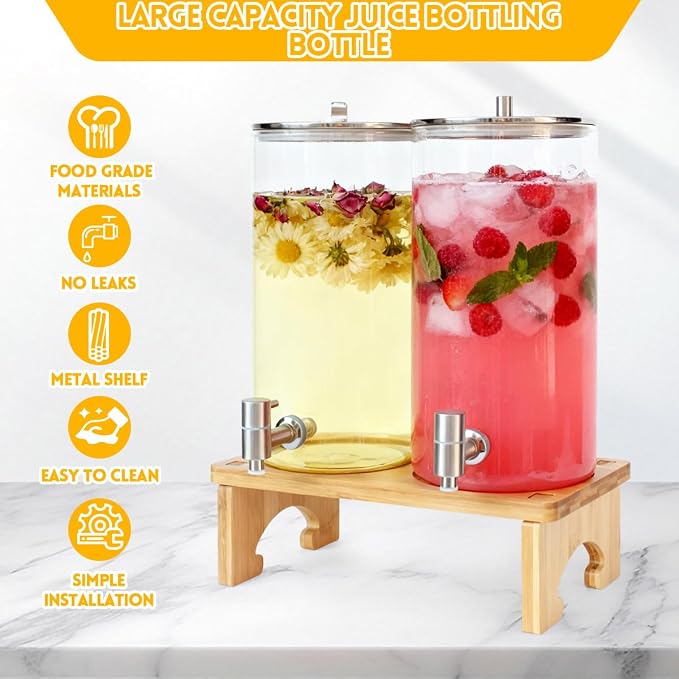 2 Pack 1.5 Gallon Drink dispenser - Image 4