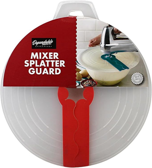12 Inch Mixing Bowl Splatter Guard – BPA-Free Anti-Splash Screen by DependableIndustries
