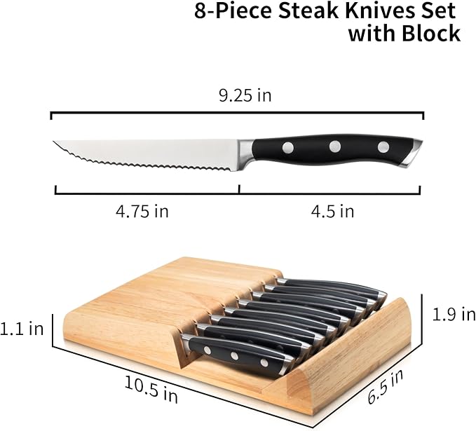 Alata 8-Piece Steak Knives Set - Image 4