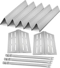 Grill Replacement Parts for Weber Genesis 300 Series Flavorizer Bars Heat Deflector Burner Tube Set Kit for Weber Genesis Grill Parts E310 E320 E330 EP310 EP320 EP330