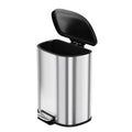 Garvee Stainless Steel Trash Can, 50 L/13 gal Hands Free Garbage Can by Garvee