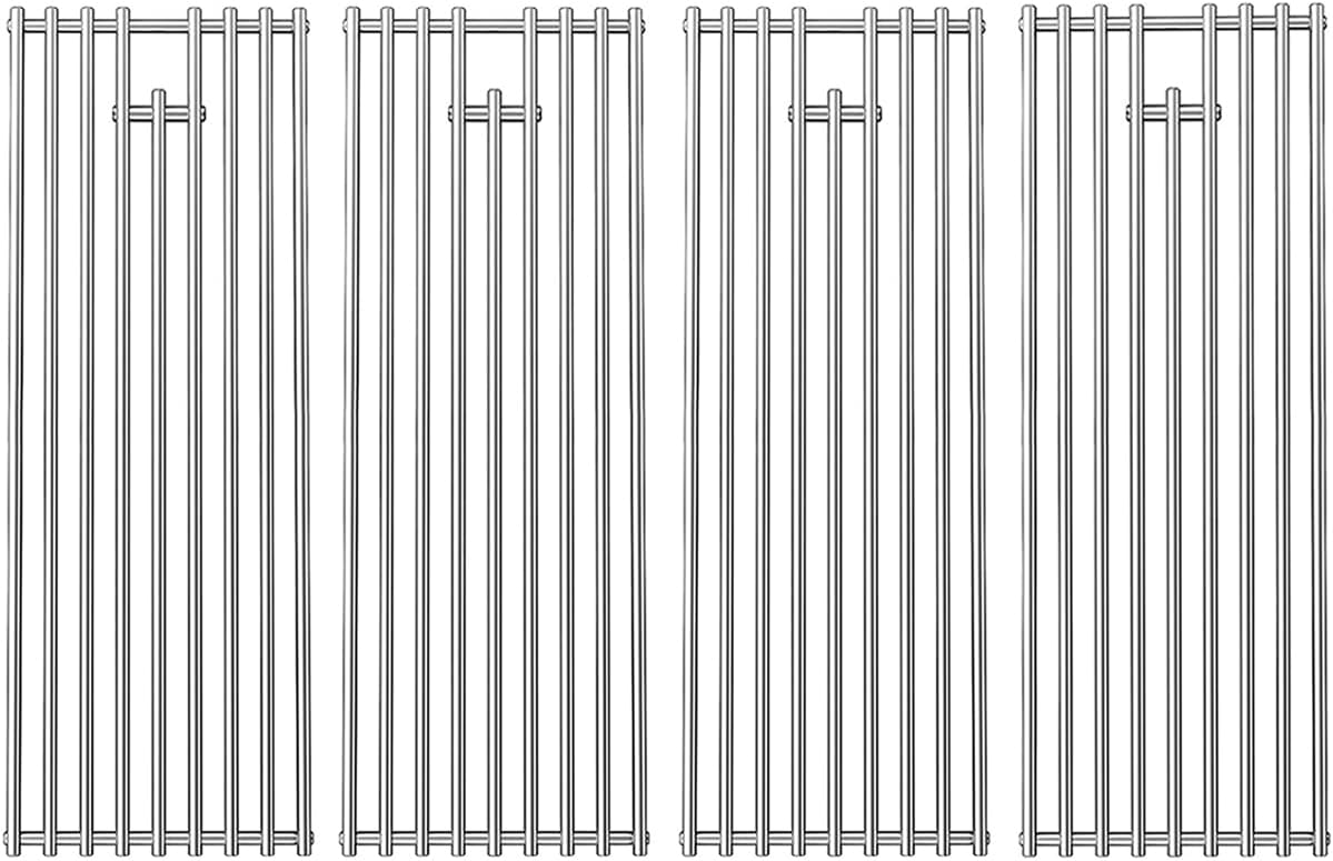 Orgneas BBQ Grill Grate Replacement Parts for 16517 Bull BBQ Angus, Brahma, Lonstar Select, Outlaw Steer Premium, Lonestar Select, 7 Burner Premium - SS304 7.5" x 19.25"