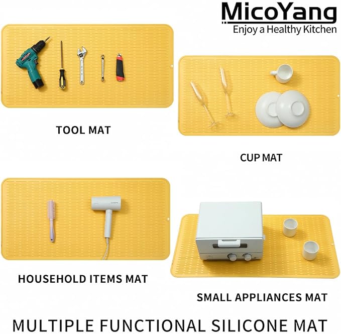 MicoYang Silicone Dish Drying Mat - Image 4