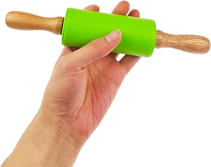 8 Pack Small Rolling Pin for Kids, Kids Rolling Pin for Home Kitchen - Image 5