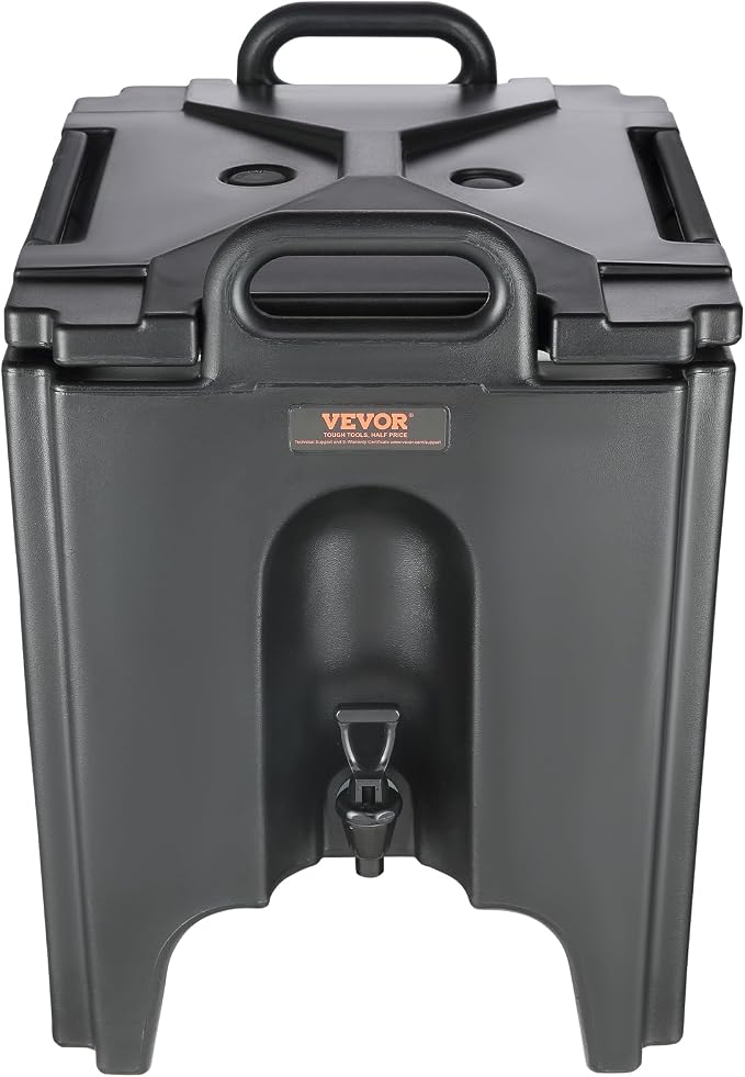 VEVOR Insulated Beverage Dispenser, 10 Gallon, Food-grade LL9450UP Hot and Cold - Image 11
