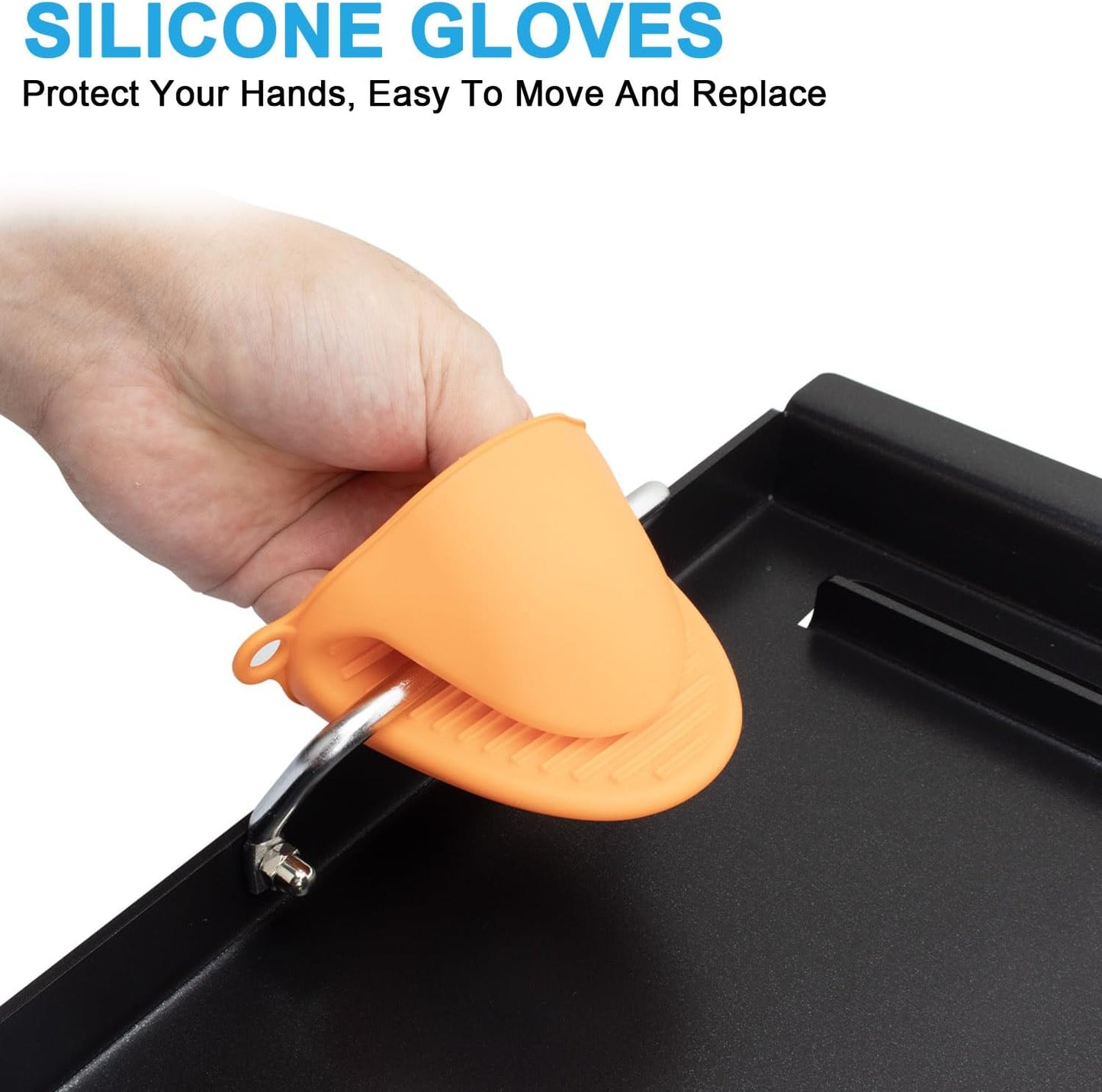 Full Size Griddle for Charbroil Performance 4 Burner 463352521 463354021 463365021 463365522, Flat Top Griddle for Charbroil Grill Replacement Parts for 463366022 G426-0004-W1 G426-0005-W1