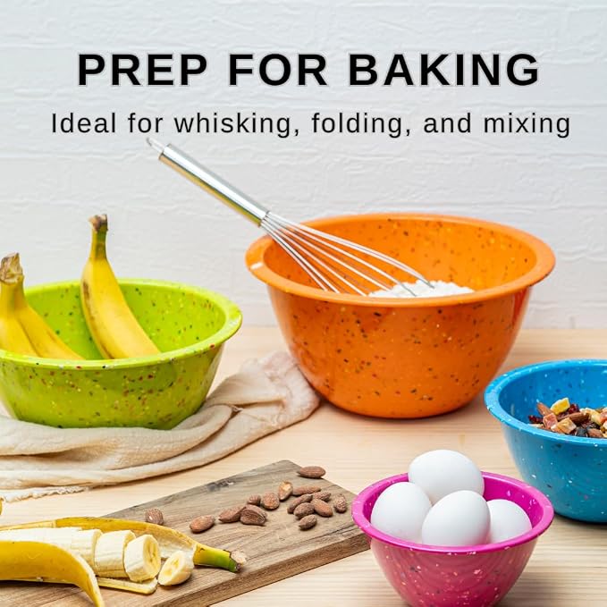bzyoo Confetti Nesting Mixing Bowls Set - Image 3