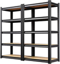 71" H-28 W-12 D Garage Shelving by Unknown
