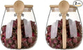 Airtight glass jar storage container by DNIENKGE