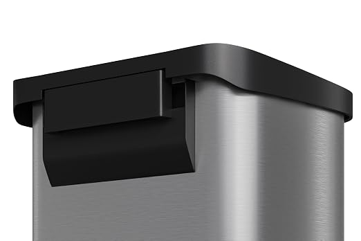 Garvee 13 gal / 50 L Stainless Steel Trash Can - Image 6