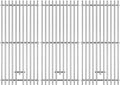 740-0780 Grill Grates Replacement Parts for Kitchenaid 720-0745A 720-0745B 720-0745 810-0021 Jenn-air Grill Parts 720-0727 720-0709B 720-0709 Perfect Flame 3019L LPG 3019LNG 3019L Cooking Grates