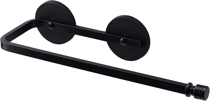 Magnetic Paper Towel Holder for Fridge, 12.3" Heavy Duty Magnet Rack, No Drill by LEVOSHUA