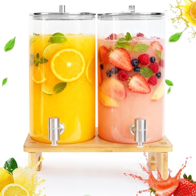 2 Pack 1.5 Gallon Drink dispenser - Image 2