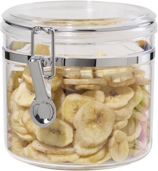 Oggi Corporation 26 Oz. Acrylic Airtight Canister w/ Clamp
