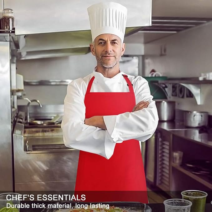 Jubatus 2 Pack 100% Cotton Aprons - Image 4