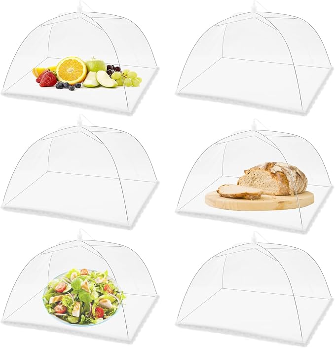 Pop-Up Outside Picnic Mesh Food Covers Tent Umbrella by FOOEN