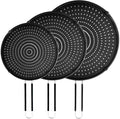 Splatter Screen for Frying Pan, Silicone Grease Splatter Guard, Heat-Resistant by PLACHIDAY