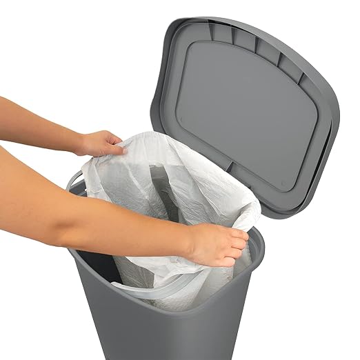 Glad Kitchen Trash Can | Large Plastic Waste Bin - Image 9