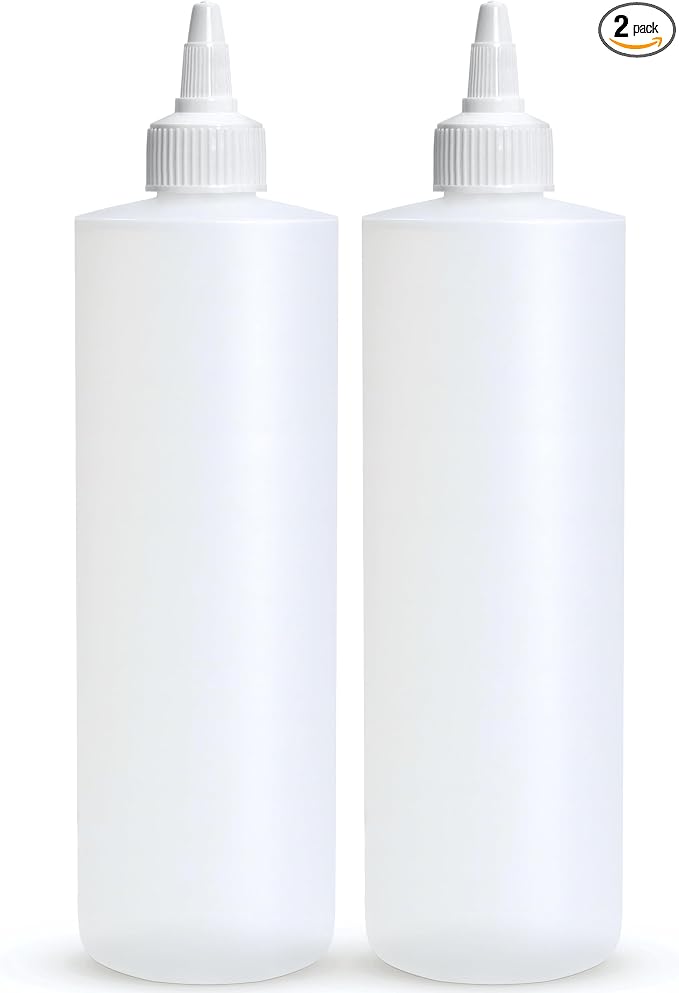 BRIGHTFROM Condiment Squeeze Bottles, 16 OZ Empty Squirt Bottle by BRIGHTFROM
