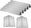 7620 Flavorizer Bars 7622 Heat Deflector for Weber Genesis Grill Parts 300 Series E/S-310 320 330 EP/cep-310 320 330 (with Front Control Knob),Stainless Steel Heat Plate