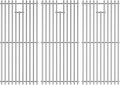 Stainless Steel Cooking Grates for Charbroil Commercial Infrared 463355220 463242516 463242515 466242615 463243016, for 463346017 466242616 463367016 463246018, G466-0025-W1A Replacement Parts