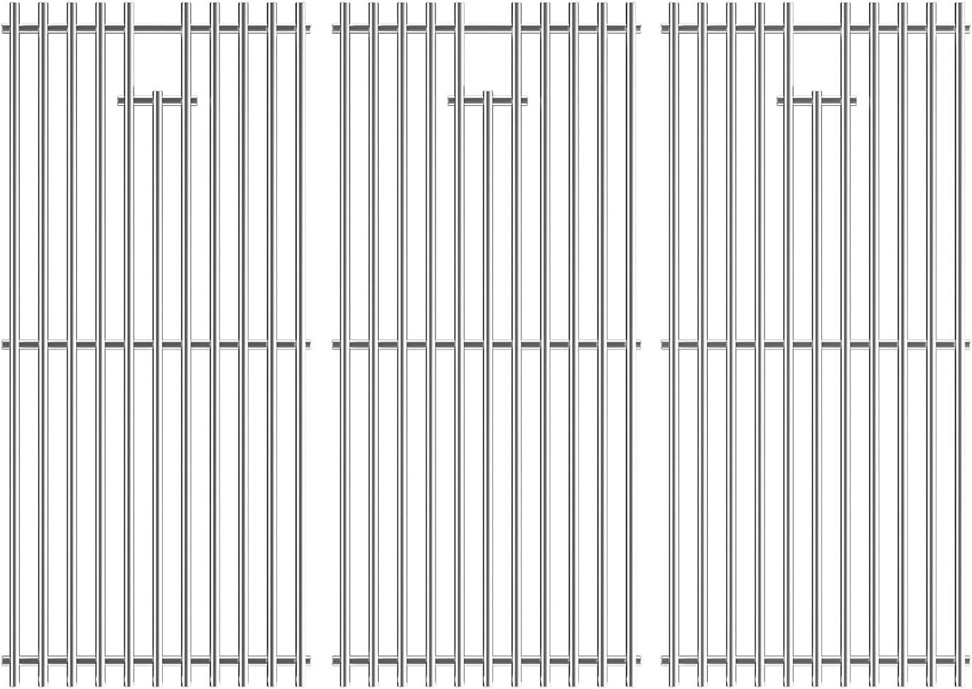 Stainless Steel Cooking Grates for Charbroil Commercial Infrared 463355220 463242516 463242515 466242615 463243016, for 463346017 466242616 463367016 463246018, G466-0025-W1A Replacement Parts