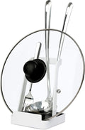 NiHome Versatile Pot Lid Ladle Holder Multipurpose Spatula Pad Book Cutting by NiHome