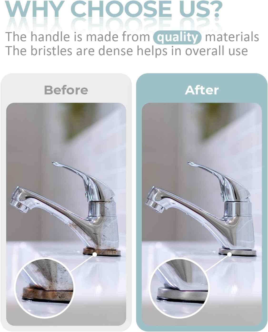 SXhyf Crevice Cleaning Brush - Grout Scrub Brush, House Cleaning Supplies, Gap Cleaning Tools, Home Essentials, Gifts for Women Men, Hard Bristle Crevice Cleaner Brush for Household Use, Bathroom