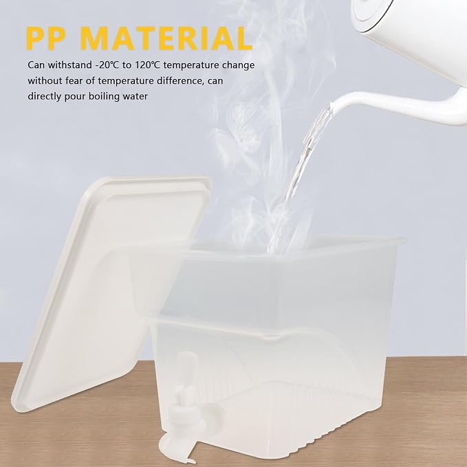 BEWBBAT 4 Pack 1.3 Gallon Drink Dispenser - Image 3
